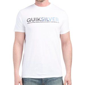 New Quiksilver Opposites Attract s/s Tee M White